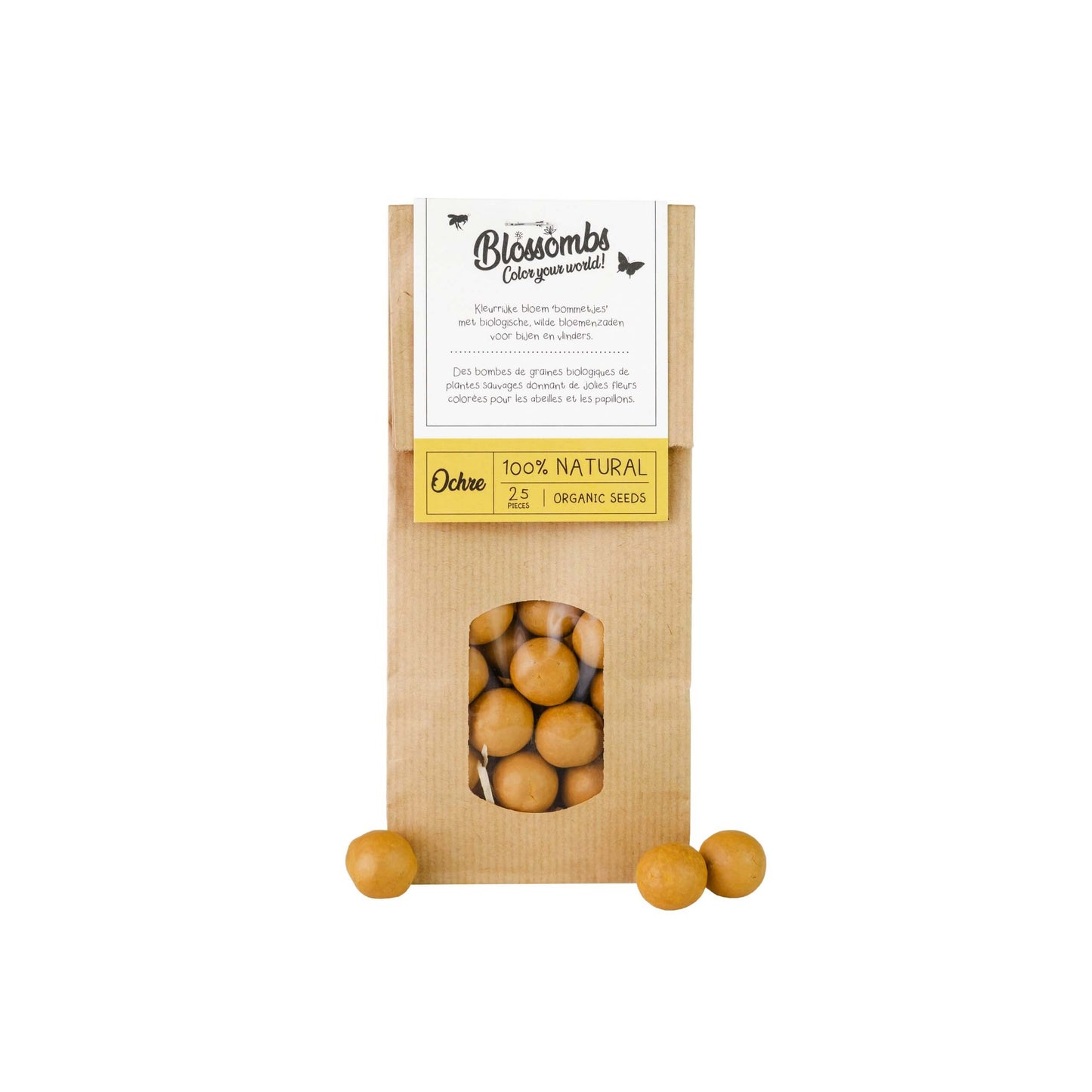 Sachet Kraft (avec 10, 25 ou 50 Blossombs)