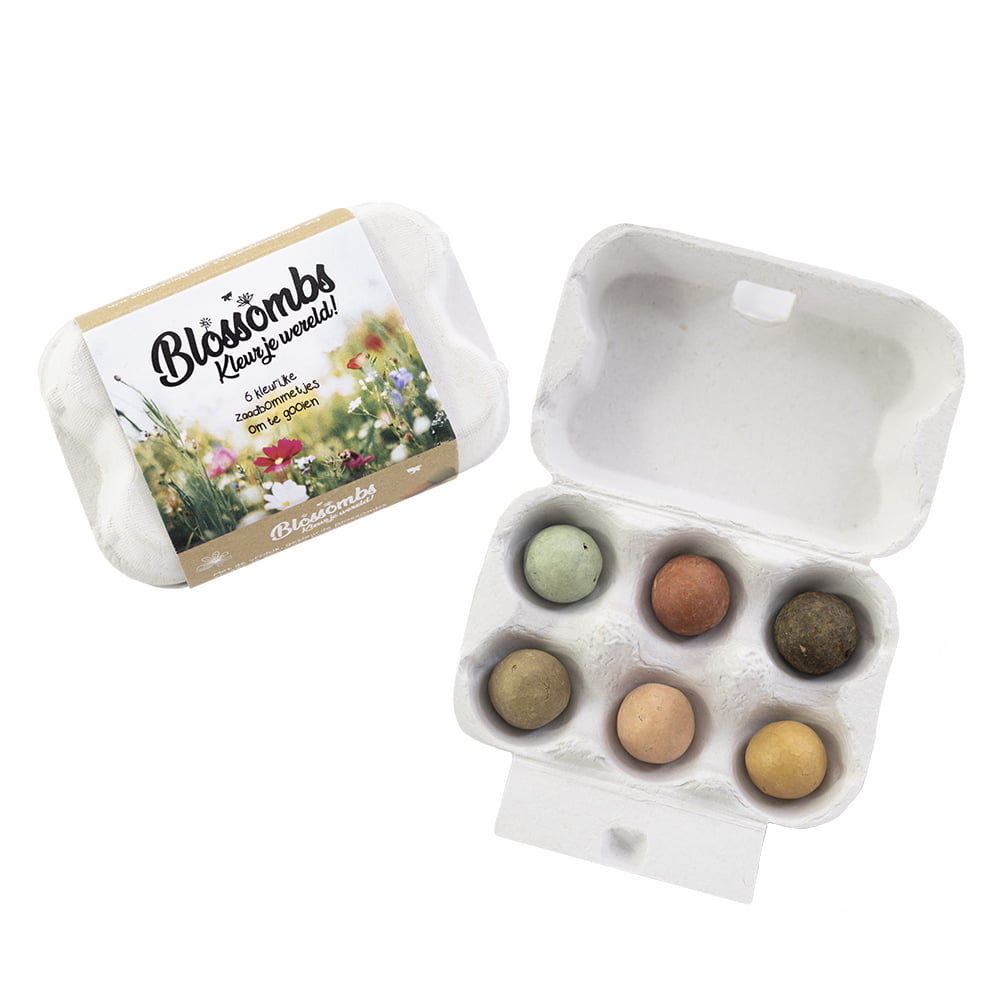 Eierdoosjes Blossombs cadeautje