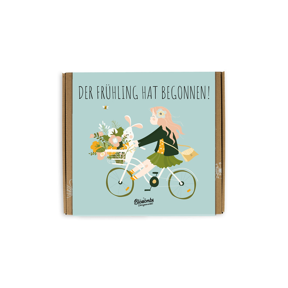 Coffret cadeau Medium - Printemps - Avec 9 bombes à graines