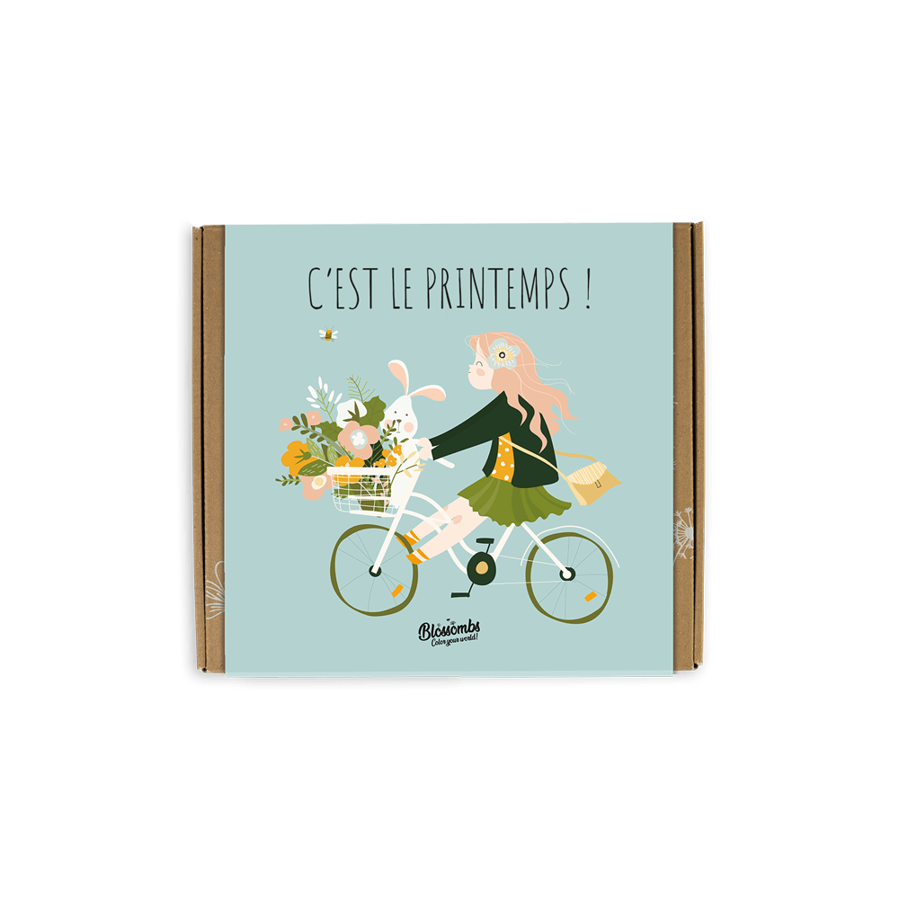Coffret cadeau Medium - Printemps - Avec 9 bombes à graines