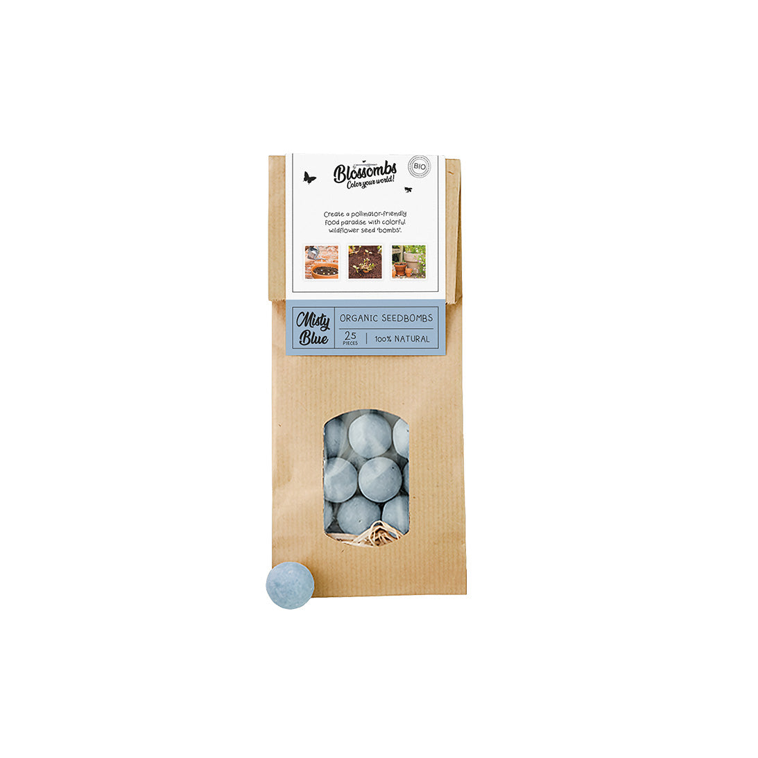 Sachet Kraft (avec 10 ou 25 Blossombs)