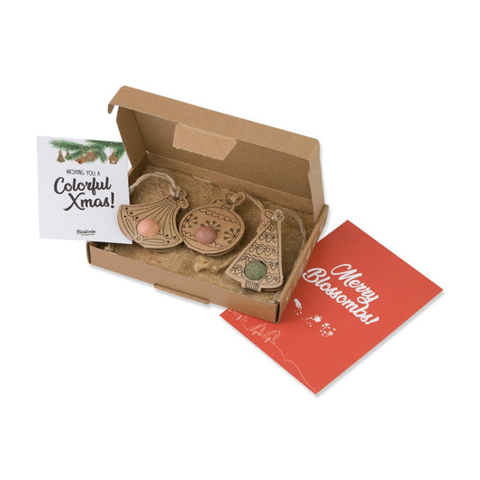 Giftbox Small set van 3 kersthangers