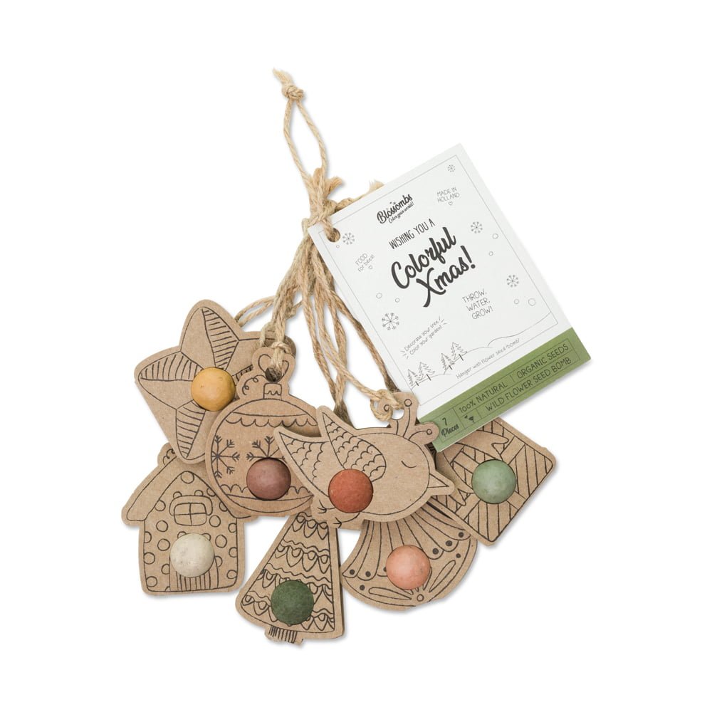 Pendentifs de Noël lot de 7 (5+2 gratuit)