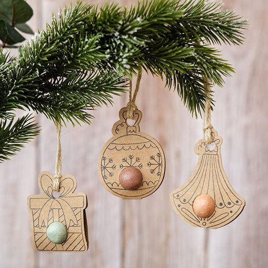 Pendentifs de Noël lot de 7 (5+2 gratuit)